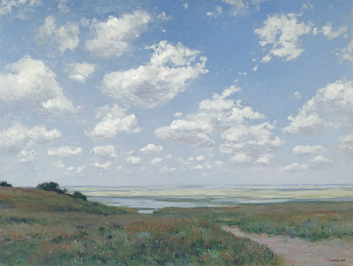 Open Fields and Blue Sky