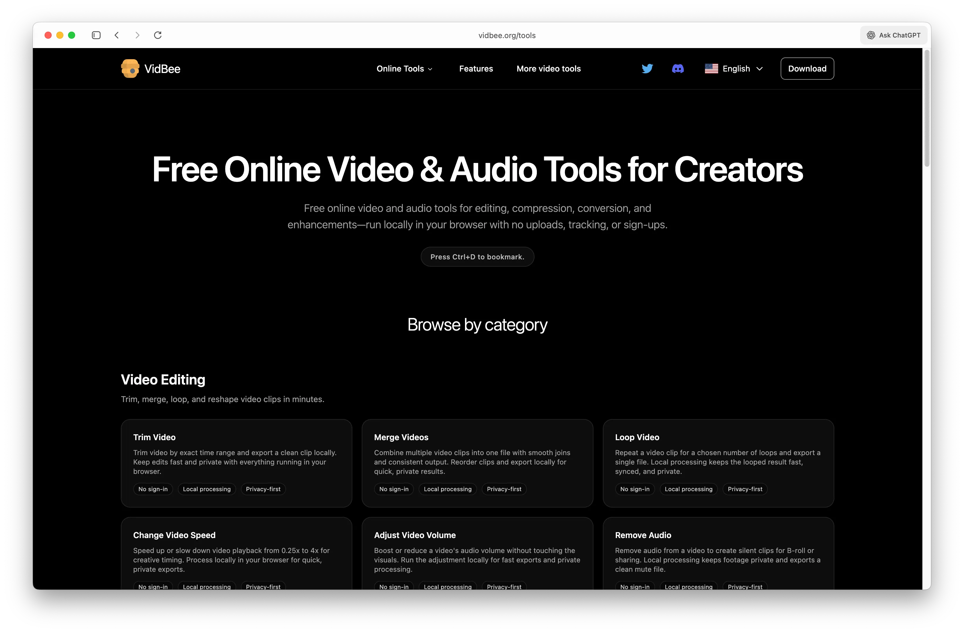 Online Video & Audio Creation Tools