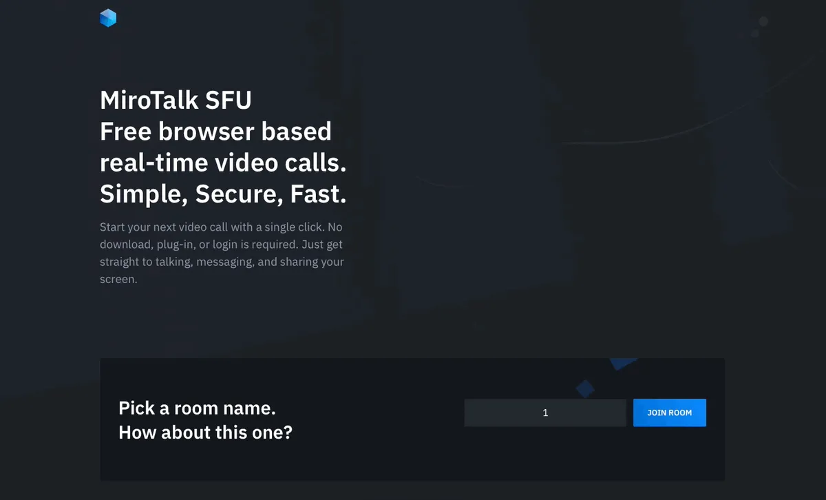 Self-Hosted WebRTC Video Conferencing