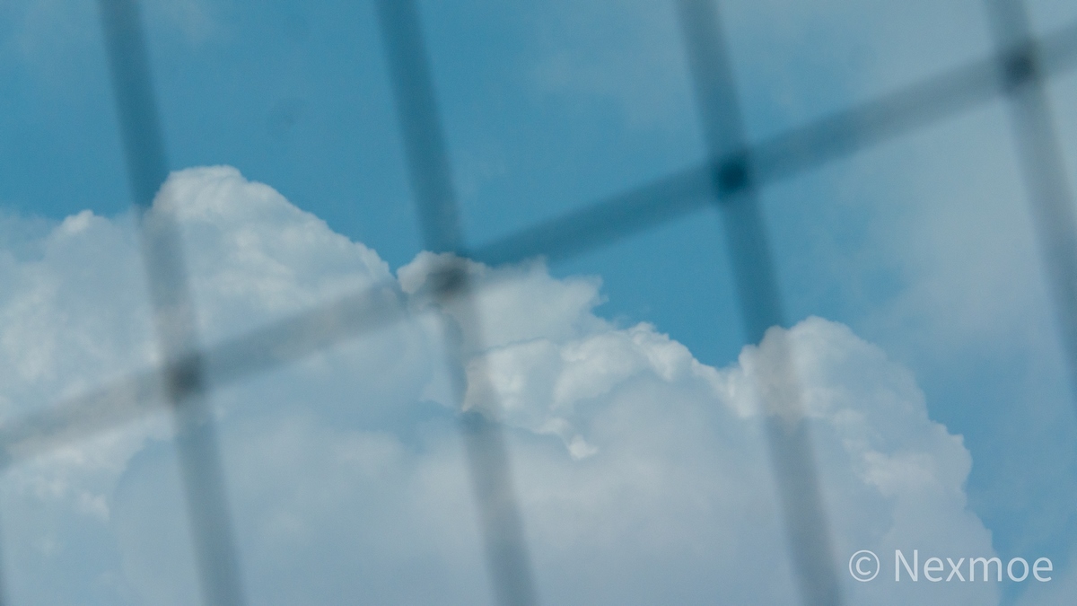 Even in a cage, the sky outside is still blue